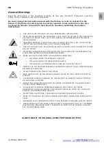 Preview for 5 page of SGM Synthesis Wash 700 User Manual