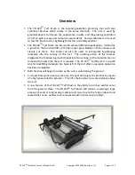 Предварительный просмотр 2 страницы SGM TB 220 Turf Brush Owner'S Manual