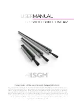 SGM VPL Series User Manual предпросмотр