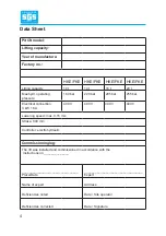 Preview for 4 page of SGS FKE Operating Manual And Test Log Book