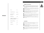 Preview for 3 page of SGS Household Oxygen Bar Operating Instructions Manual