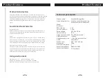 Preview for 4 page of SGS Household Oxygen Bar Operating Instructions Manual