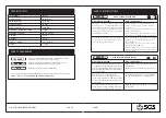 Preview for 2 page of SGS SAT205 Owner'S Manual