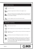 Preview for 5 page of SGS SAT405 Owner'S Manual