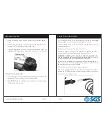 Предварительный просмотр 5 страницы SGS SAT601 Owner'S Manual