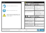 Preview for 2 page of SGS SAT605 Owner'S Manual