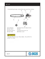 Предварительный просмотр 9 страницы SGS SCT501 Owner'S Manual