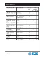 Предварительный просмотр 47 страницы SGS SCT501 Owner'S Manual