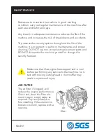 Предварительный просмотр 51 страницы SGS SCT501 Owner'S Manual