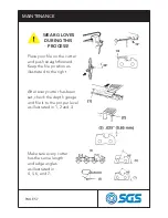 Предварительный просмотр 57 страницы SGS SCT501 Owner'S Manual