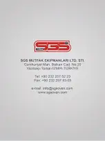 Предварительный просмотр 21 страницы SGS Trio TG 2530 User Manual