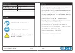 Preview for 2 page of SGS WDN2000 Owner'S Manual