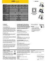 Предварительный просмотр 3 страницы shada 300194 Installation And Operating Manual