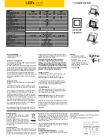 Preview for 4 page of shada 300194 Installation And Operating Manual