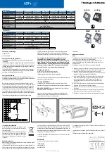 Preview for 7 page of shada LED's light 300600 Installation And Operating Manual