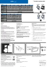 Preview for 11 page of shada LED's light 300600 Installation And Operating Manual