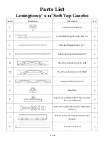 Предварительный просмотр 2 страницы Shade N' Shelters 101641932 Owner'S Manual