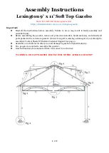 Предварительный просмотр 4 страницы Shade N' Shelters 101641932 Owner'S Manual