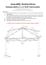 Предварительный просмотр 4 страницы Shade N' Shelters SUM-GAZ-2 Owner'S Manual