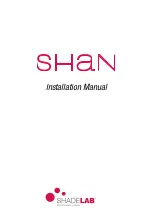 ShadeLab SHAN Instruction Manual предпросмотр