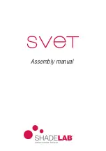 Предварительный просмотр 1 страницы ShadeLab SVET Assembly Manual