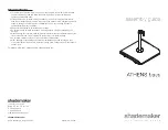 Shademaker Athens Base Assembly Manual предпросмотр