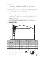 Preview for 3 page of Shademaker POLARIS-30S Owner'S Manual