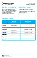 Предварительный просмотр 3 страницы Shadow-Caster SCM-MFD-LC-KIT Installation & Operation Manual