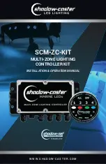 Предварительный просмотр 1 страницы Shadow-Caster SCM-ZC-KIT Installation & Operation Manual