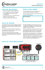 Предварительный просмотр 3 страницы Shadow-Caster SCM-ZC-KIT Installation & Operation Manual