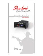 Shadow SH Sonic Tuner User Manual preview