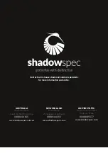 Предварительный просмотр 11 страницы Shadowspec RETREAT Owner'S Manual