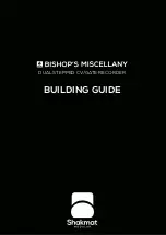 Preview for 1 page of Shakmat Bishop's miscellany Building Manual