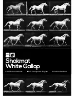 Preview for 1 page of Shakmat White Gallop Instructions Of Instalation And Use