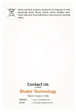 Предварительный просмотр 18 страницы Shakti Technology DS-11 Operator'S Manual