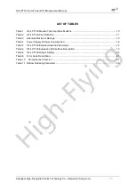 Предварительный просмотр 7 страницы Shanghai High-Flying Electronics Technology Co. HF-LPT120 User Manual