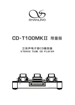 Shanling CD-T100MKII Manual предпросмотр