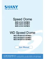 SHANY MZC-81XX SERIES User Manual preview