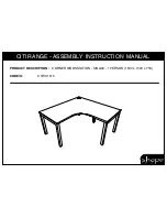 Shape CITI RANGE Assembly & Instruction Manual preview