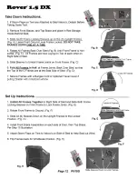 Preview for 12 page of Shappell Rover 1.5DX RV15D Instructions Manual