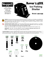 Shappell Rover 1.5DX Manual preview