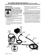 Preview for 7 page of Shark Pressure Washers DE-2010 Operating Instructions And Parts Manual