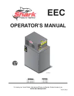 Shark Pressure Washers EEC-353007C Operator'S Manual preview