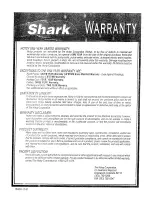 Предварительный просмотр 35 страницы Shark 1025 Operating Instructions And Parts Manual