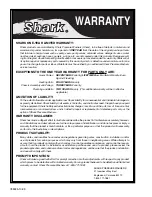 Предварительный просмотр 26 страницы Shark 925A Operating Instructions And Parts Manual