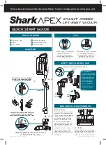 Shark APEX UPLIGHT LIFT AWAY LZ601 Owner'S Manual preview