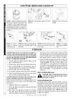 Предварительный просмотр 12 страницы Shark BR Series Operating Instructions And Parts Manual