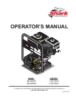 Предварительный просмотр 1 страницы Shark CD-232336 Operator'S Manual