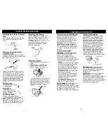 Предварительный просмотр 6 страницы Shark CV242 Owner'S Manual