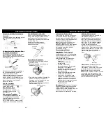 Предварительный просмотр 16 страницы Shark CV242 Owner'S Manual